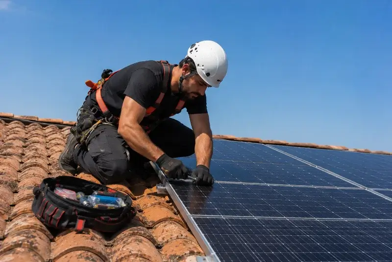 Maintenance et monitoring de panneaux solaires à Frontenay-Rohan-Rohan