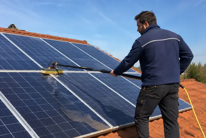 Nettoyage et entretien de panneaux solaires à Frontenay-Rohan-Rohan